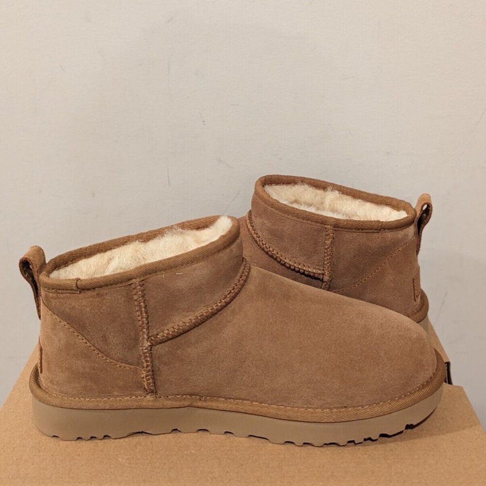 Brand New in Box Ugg Classic Ultra Mini Boots Driftwood